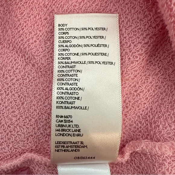 Free People We The Free Camden Pullover Sweatshirt Pink Sky NWOT Medium - Picture 8 of 10